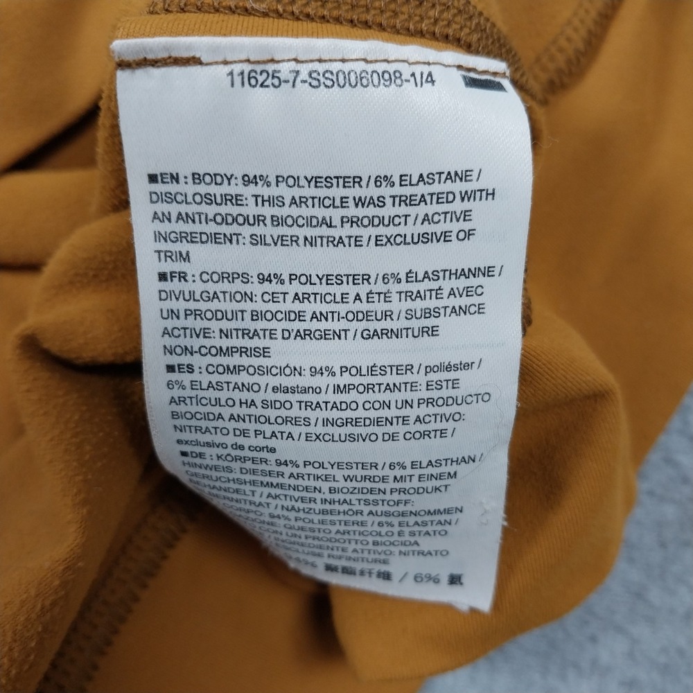 Arc'teryx Hoody Men Medium Orange Stryka Rho LT Base Layer Balaclava Lightweight - Picture 9 of 13